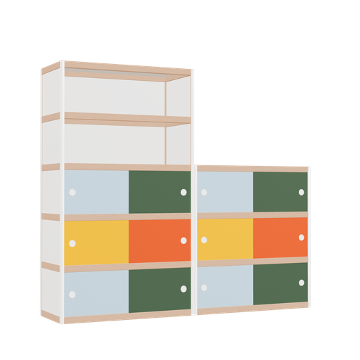 [f162824] Furniture (159x180x42 cm)