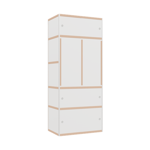 [400527235] Kleerkast (239x100x62 cm)