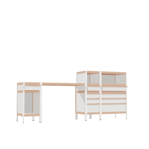 [f163113] Meubles (94x216x42 cm)