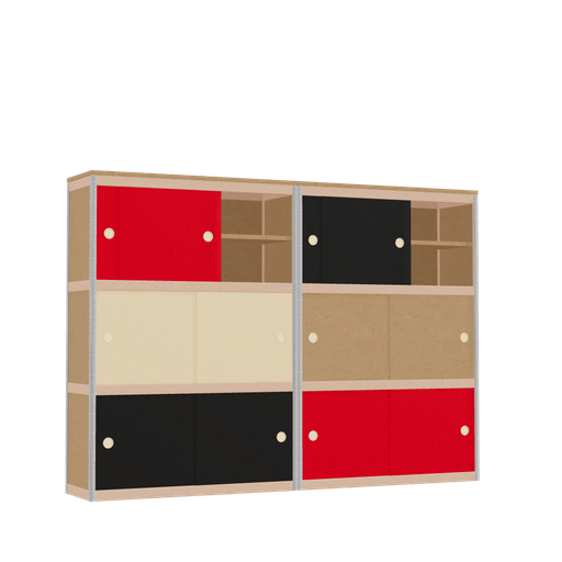 [f163118] Meubles (128.8x180x32 cm)