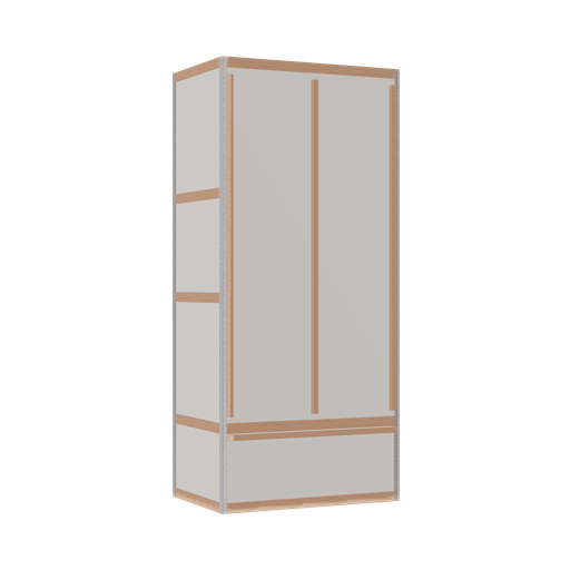 [400527311] Wardrobe (178x80x52 cm)