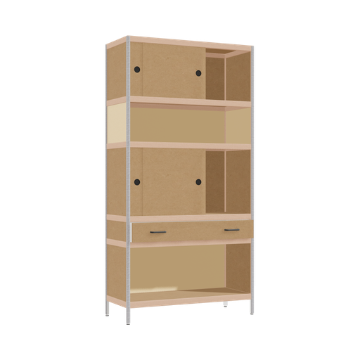 [400525415] Armoire (196.5x100x42 cm)