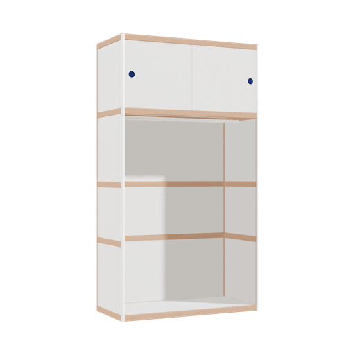 [400526244] Kleerkast (198x110x52 cm)