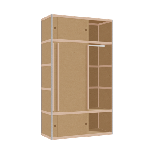 [400391968] Wardrobe (209x120x52 cm)