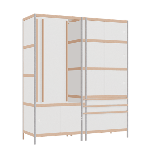 [f163143] Meubles (178x160x52 cm)