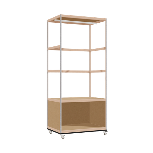 [400527366] Kleerkast (207x90x62 cm)