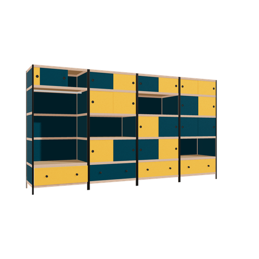 [f163180] Meubles (199x360x62 cm)