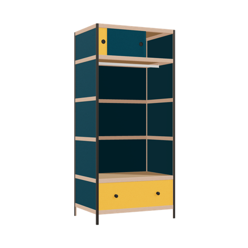 [400527420] Kleerkast (199x90x62 cm)