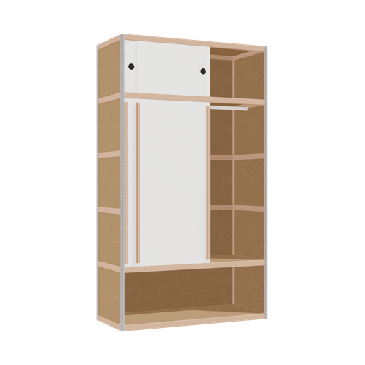[400527437] Wardrobe (209x120x52 cm)