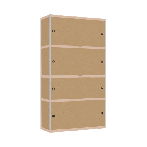 [400120360] Kast (198x110x42 cm)