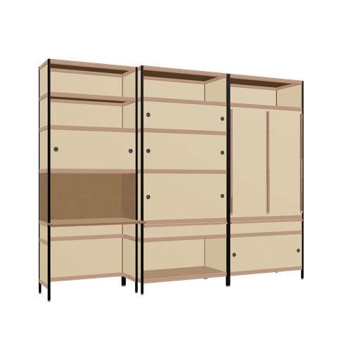 [f163212] Furniture (227.5x290x63.6 cm)