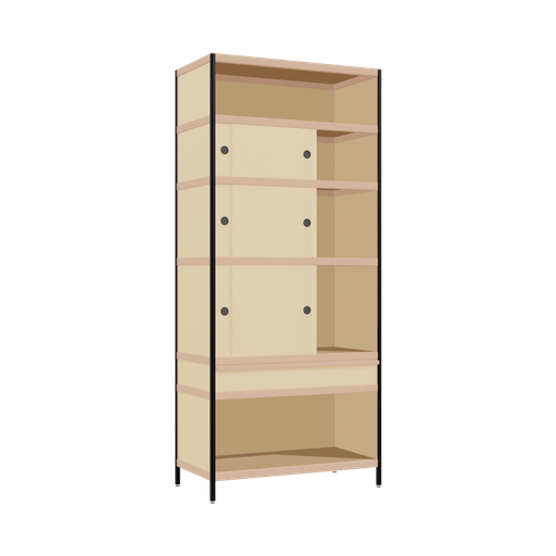 [400527515] Armoire (227.5x100x52 cm)
