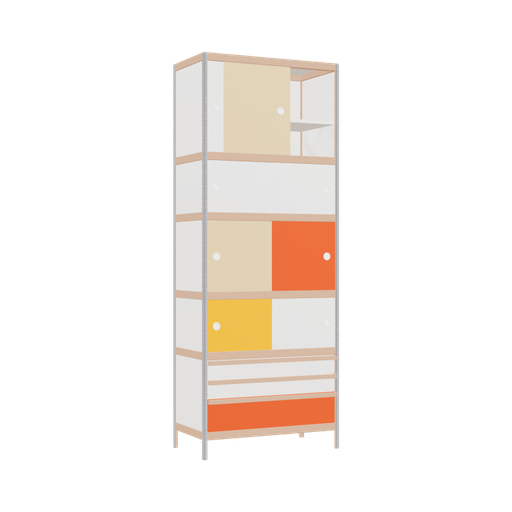 [400527556] Cabinet (209x80x42 cm)