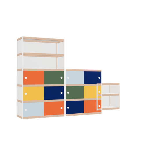 [f163259] Furniture (159x242x42 cm)