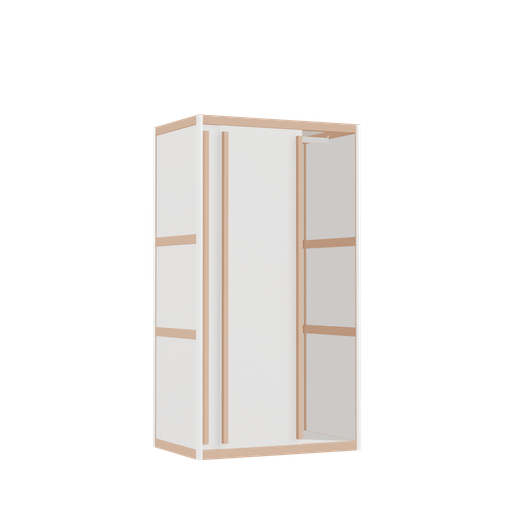 [400168375] Kleerkast (147x80x52 cm)