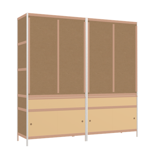 [f163274] Furniture (199x200x52 cm)