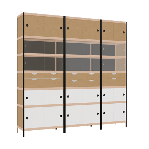 [f163290] Furniture (220x222x42 cm)