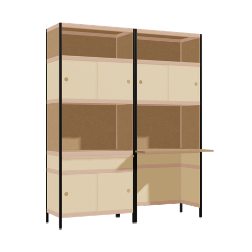 [f163298] Furniture (196.5x160x63.6 cm)