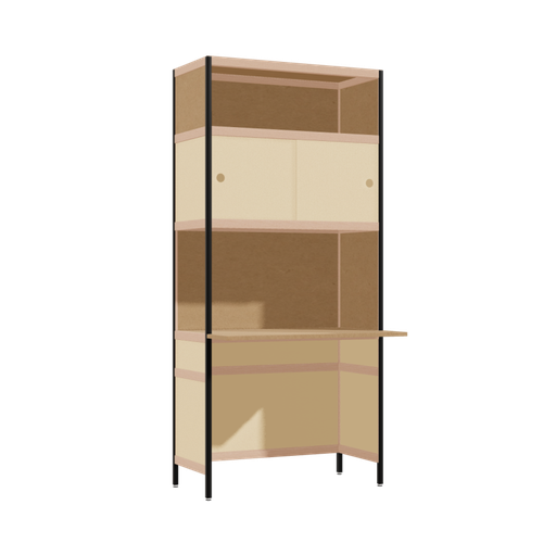 [400527727] Cantilevered desk (196.5x90x63.6 cm)