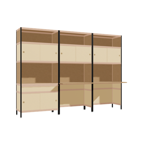 [f163315] Furniture (196.5x270x63.6 cm)