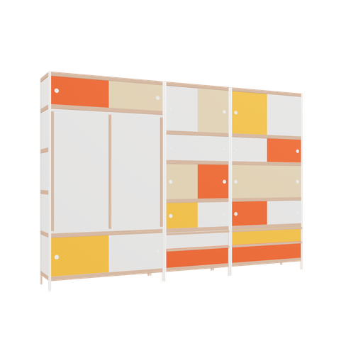 [f163335] Furniture (209x300x42 cm)