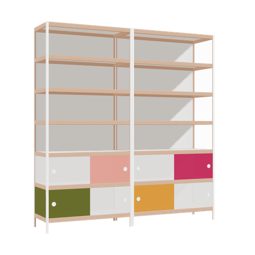 [f163337] Furniture (200x190x42 cm)