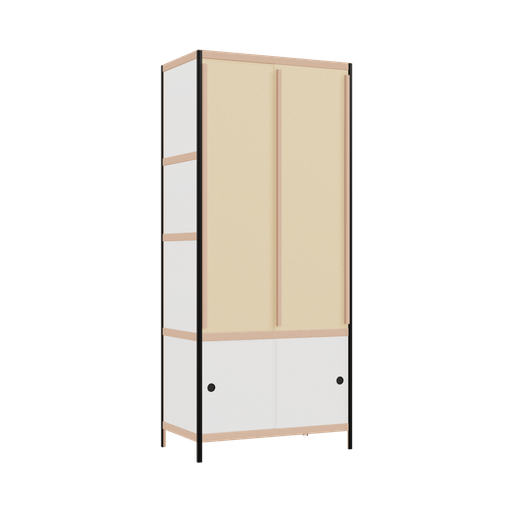 [400516749] Kleerkast (208x90x52 cm)