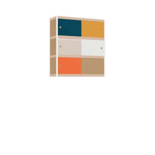 [400527846] Meuble suspendu (97x90x32 cm)