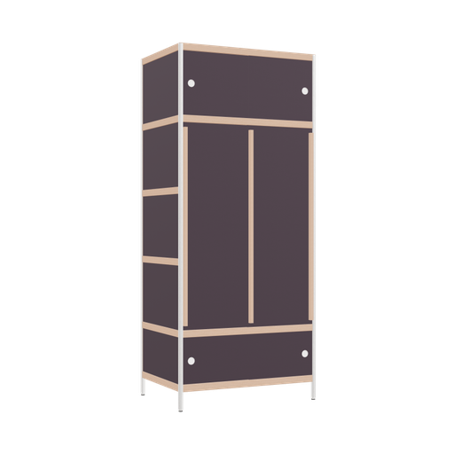 [400527912] Kleerkast (210x90x62 cm)