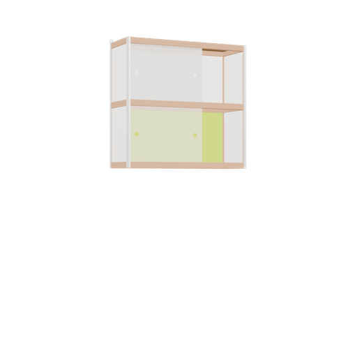 [400527957] Zwevende kast (86x90x32 cm)