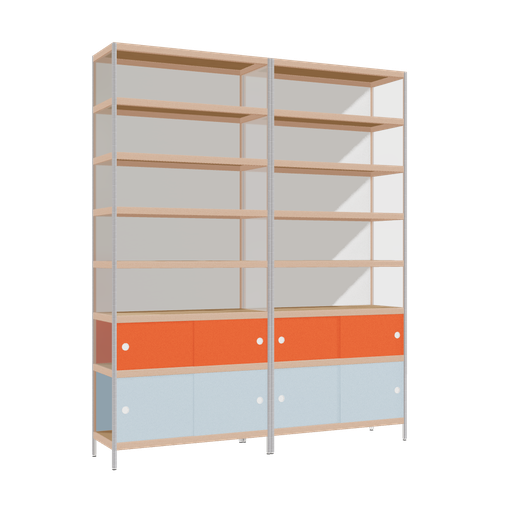 [f163407] Furniture (242x200x42 cm)