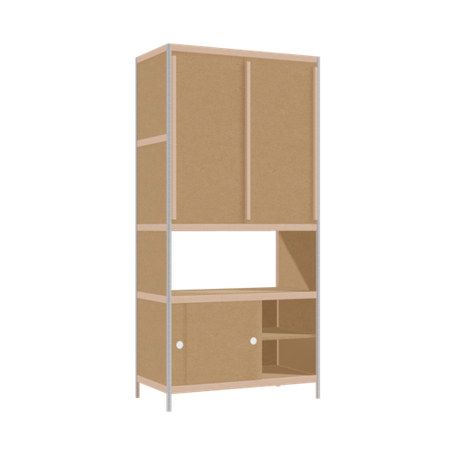 [400527999] Wardrobe (208x100x52 cm)