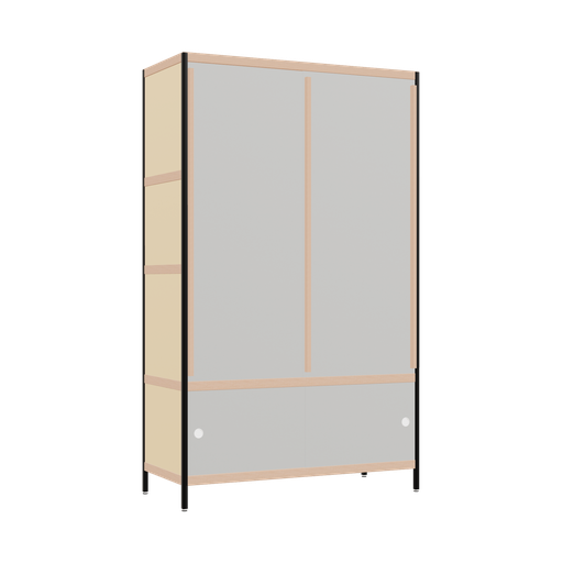 [400528007] Penderie (199x120x52 cm)