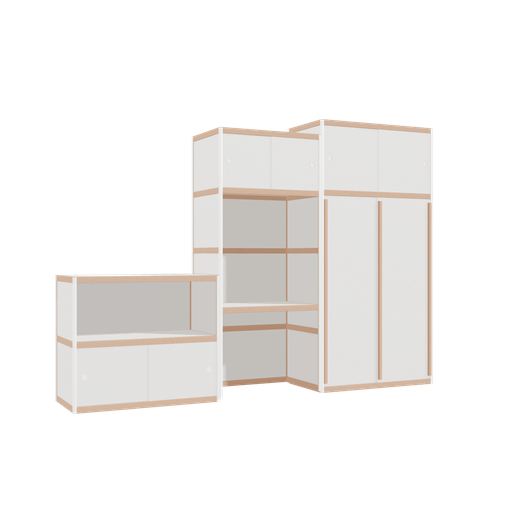 [f163430] Furniture (198x280x52 cm)