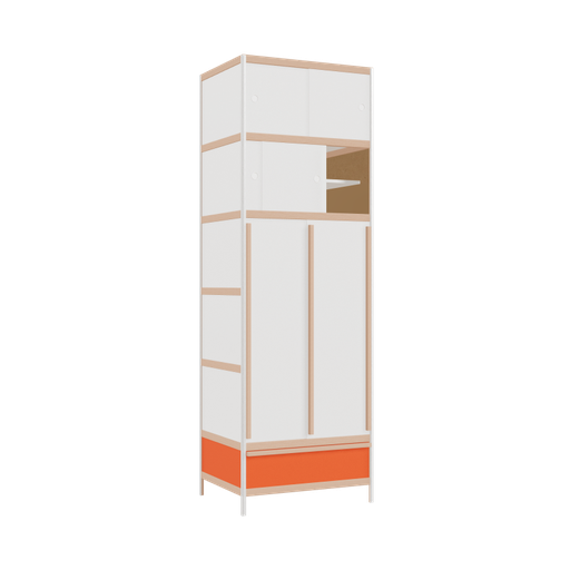 [400528044] Kleerkast (243x80x62 cm)