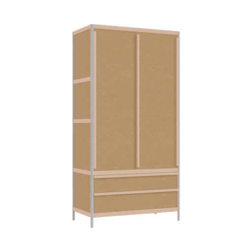 [400528060] Wardrobe (198x100x52 cm)