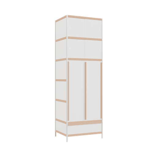 [400528062] Wardrobe (243x80x62 cm)