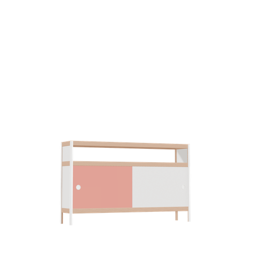 [400528090] Kast (72.5x120x25 cm)