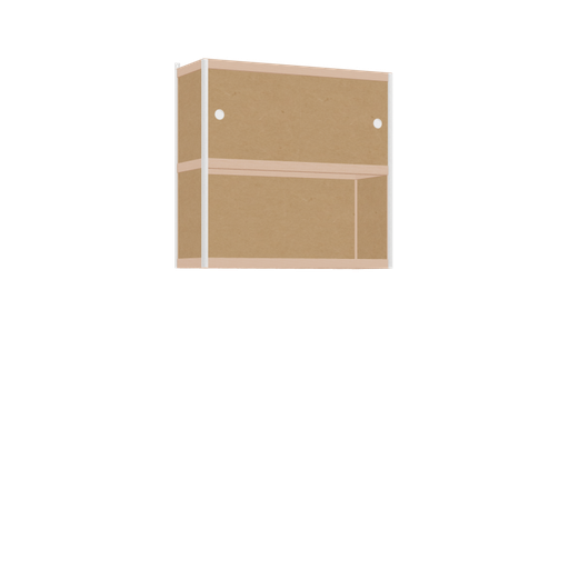 [400528199] Zwevende kast (86x90x32 cm)