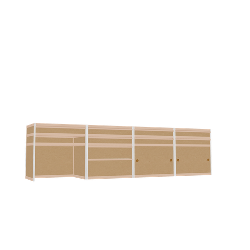 [f163501] Meubles (83x320x62 cm)