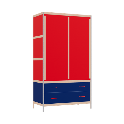 [400528214] Kleerkast (178x100x52 cm)