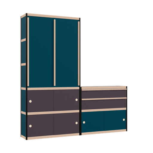 [f162554] Furniture (209x200x32 cm)