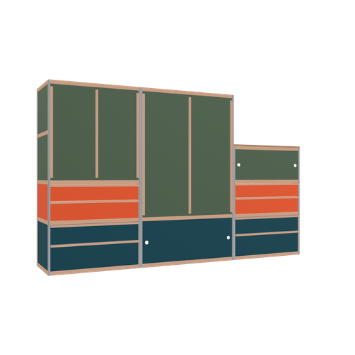 [f163513] Furniture (198x320x62 cm)