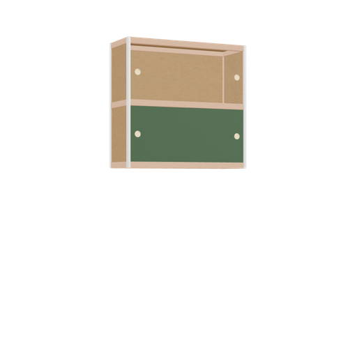 [400528252] Hanging cabinet (86x90x32 cm)