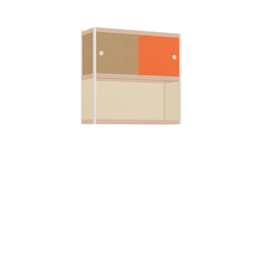 [400528331] Hanging cabinet (86x90x32 cm)