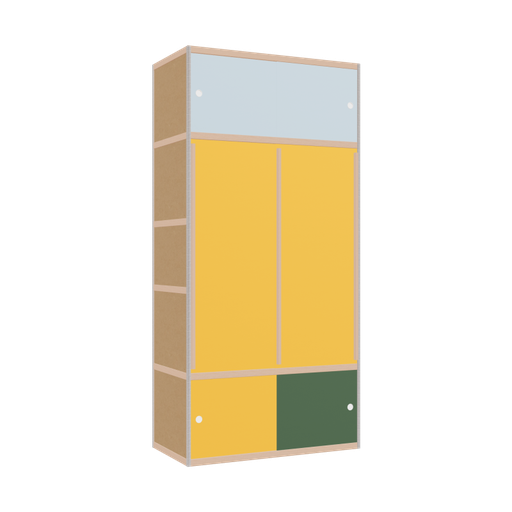 [400528362] Penderie (249x120x62 cm)