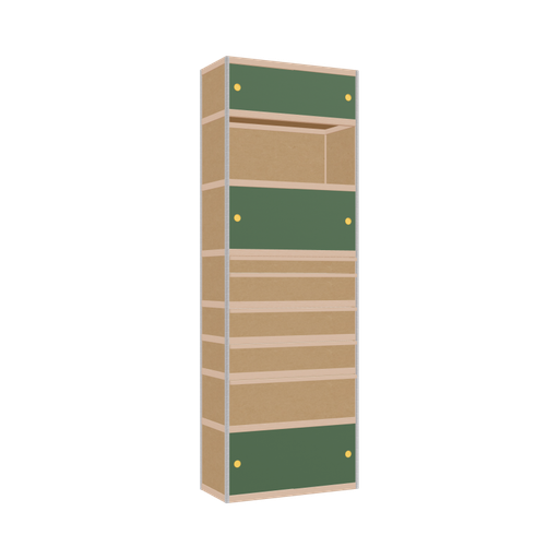 [400528544] Armoire (262x90x42 cm)