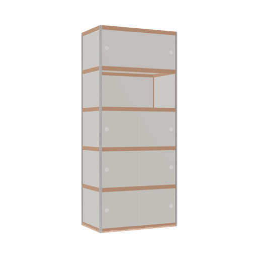 [400528576] Armoire (209x90x52 cm)