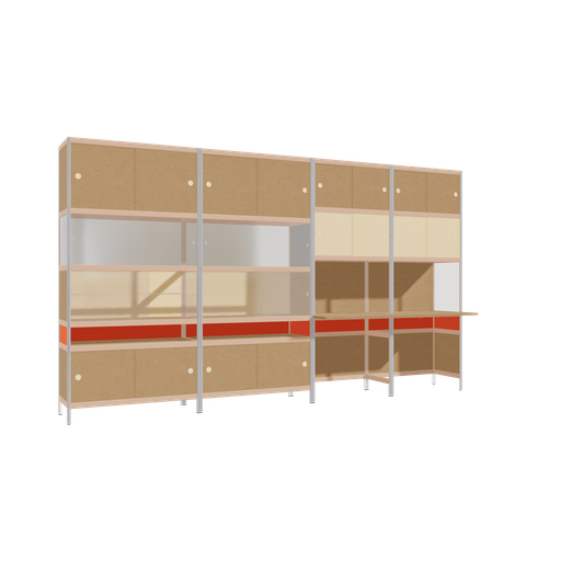 [f163673] Furniture (206.5x360x63.6 cm)