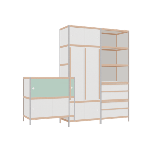 [f163688] Furniture (219x260x52 cm)